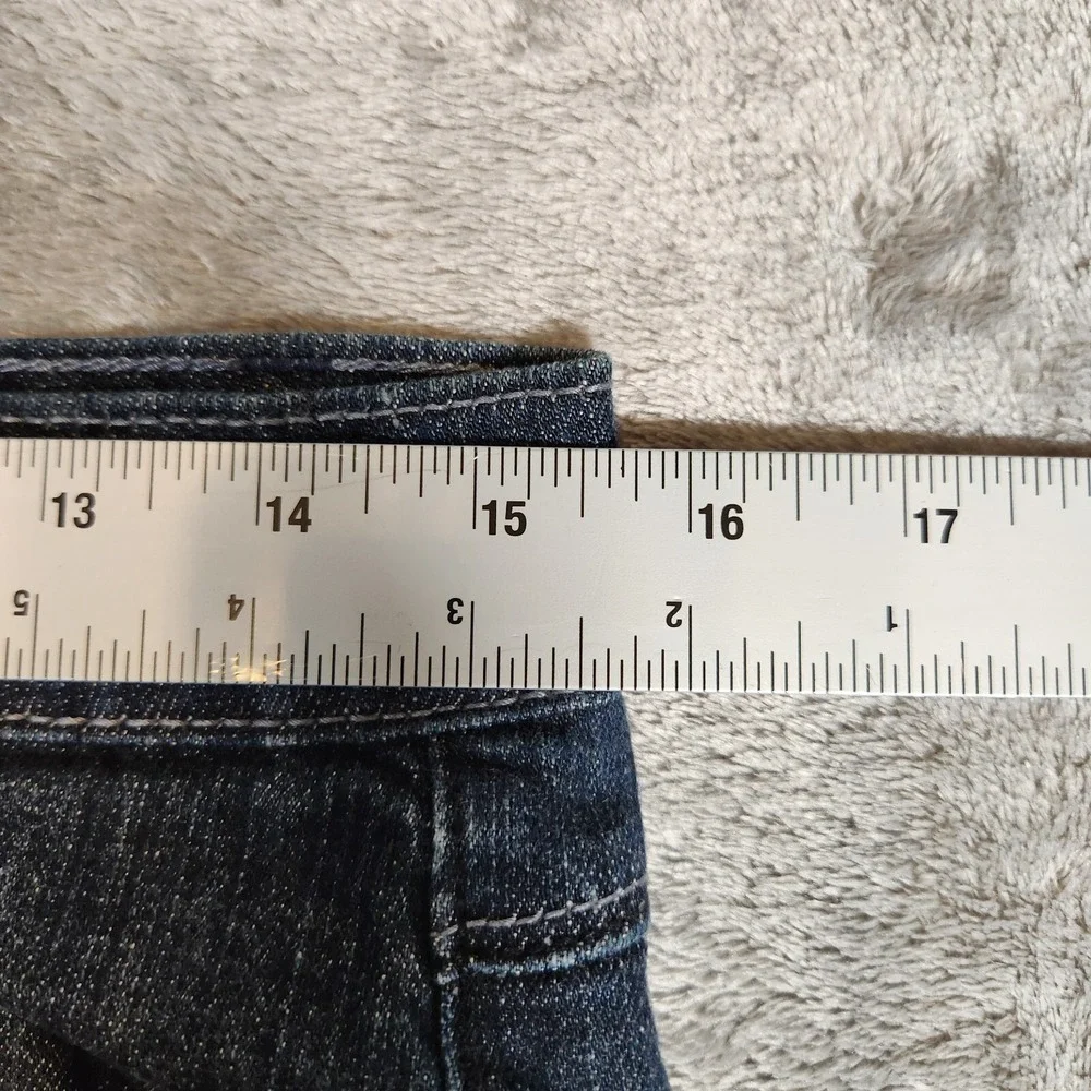 Foster Jeans Women's‎ Size 8 31X32 Mid-Rise Bootcut Classic Blue Pre-Owned
